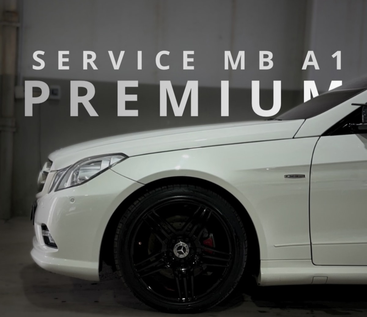 Mercedes-Benz E350 atendido en PS Performance