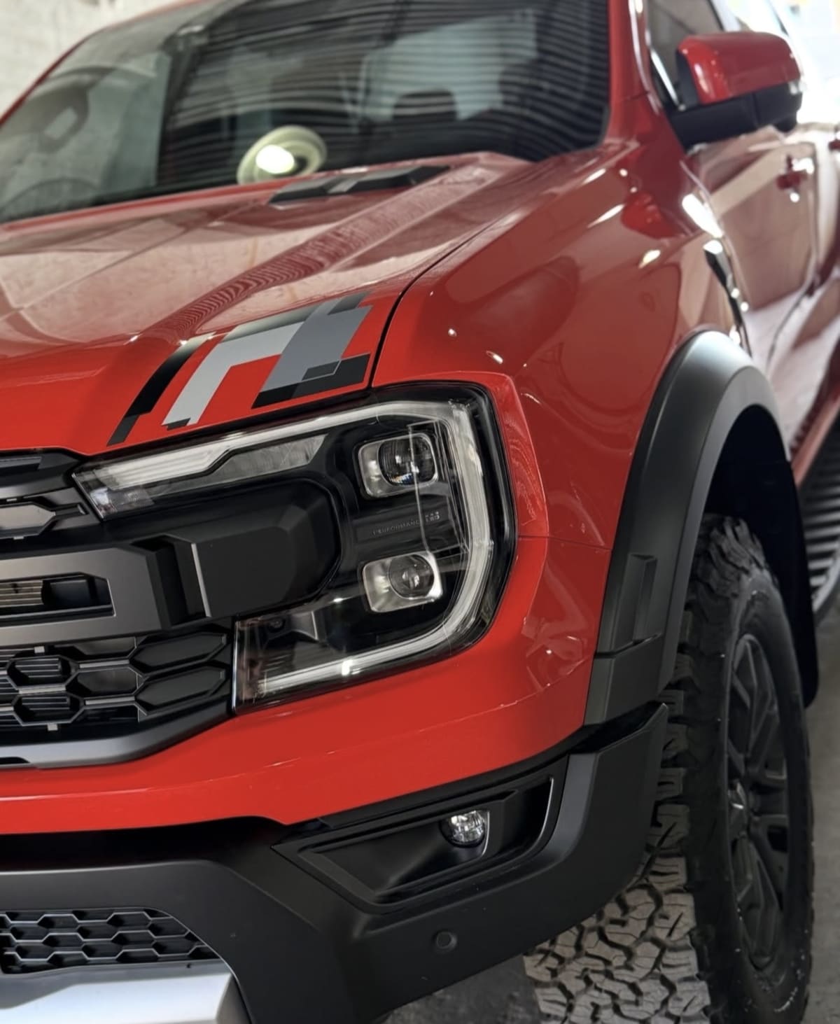 Detalle del trabajo de la Ranger Raptor en PS Performance
