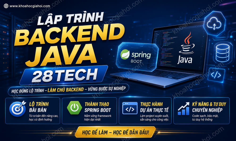 Lập Trình Backend Java 28Tech