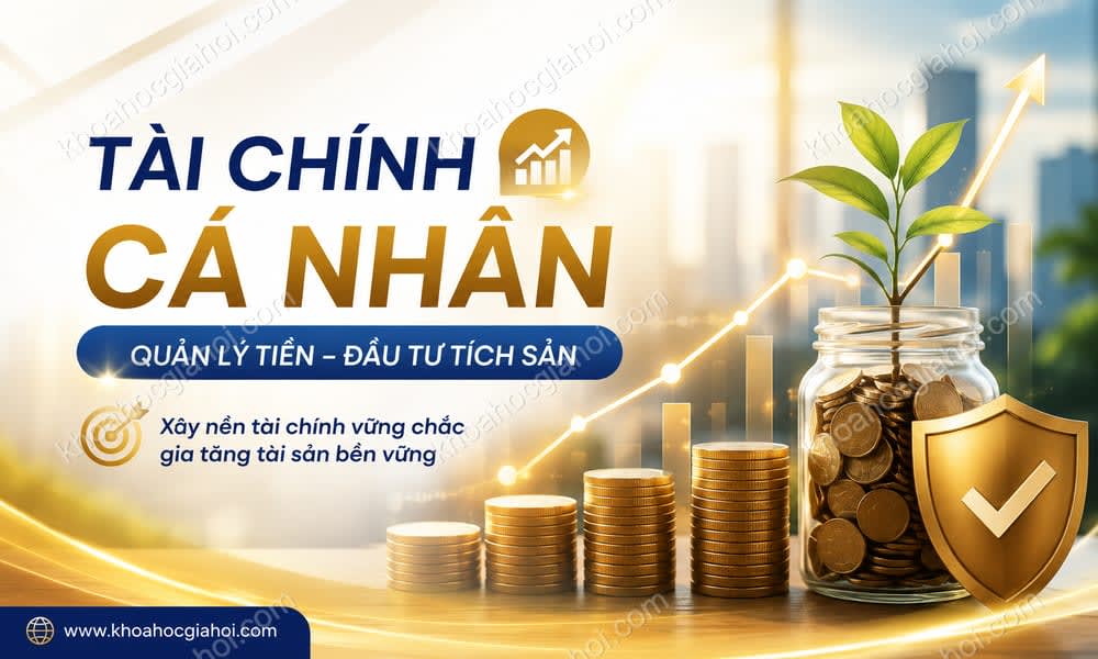 Khóa Học Tài Chính Cá Nhân – Năng Lực Quản Lý Tiền Và Hình Thành Tư Duy Đầu Tư Tích Sản