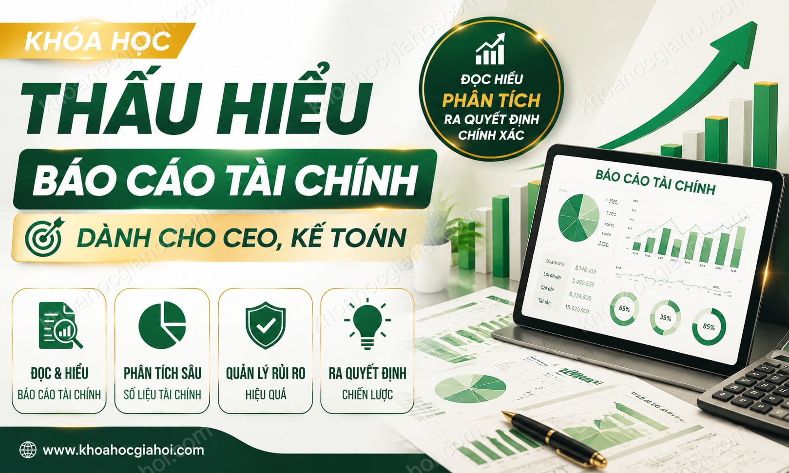 Khóa Học Thấu Hiểu Báo Cáo Tài Chính Dành Cho Ceo, Kế Toán