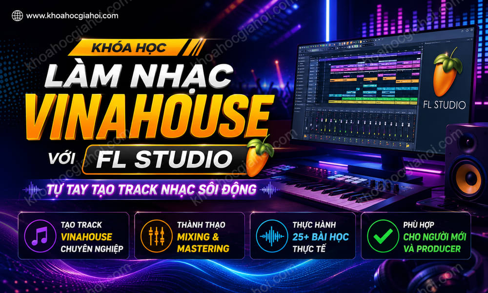 Học Làm Nhạc Vinahouse Với FL Studio