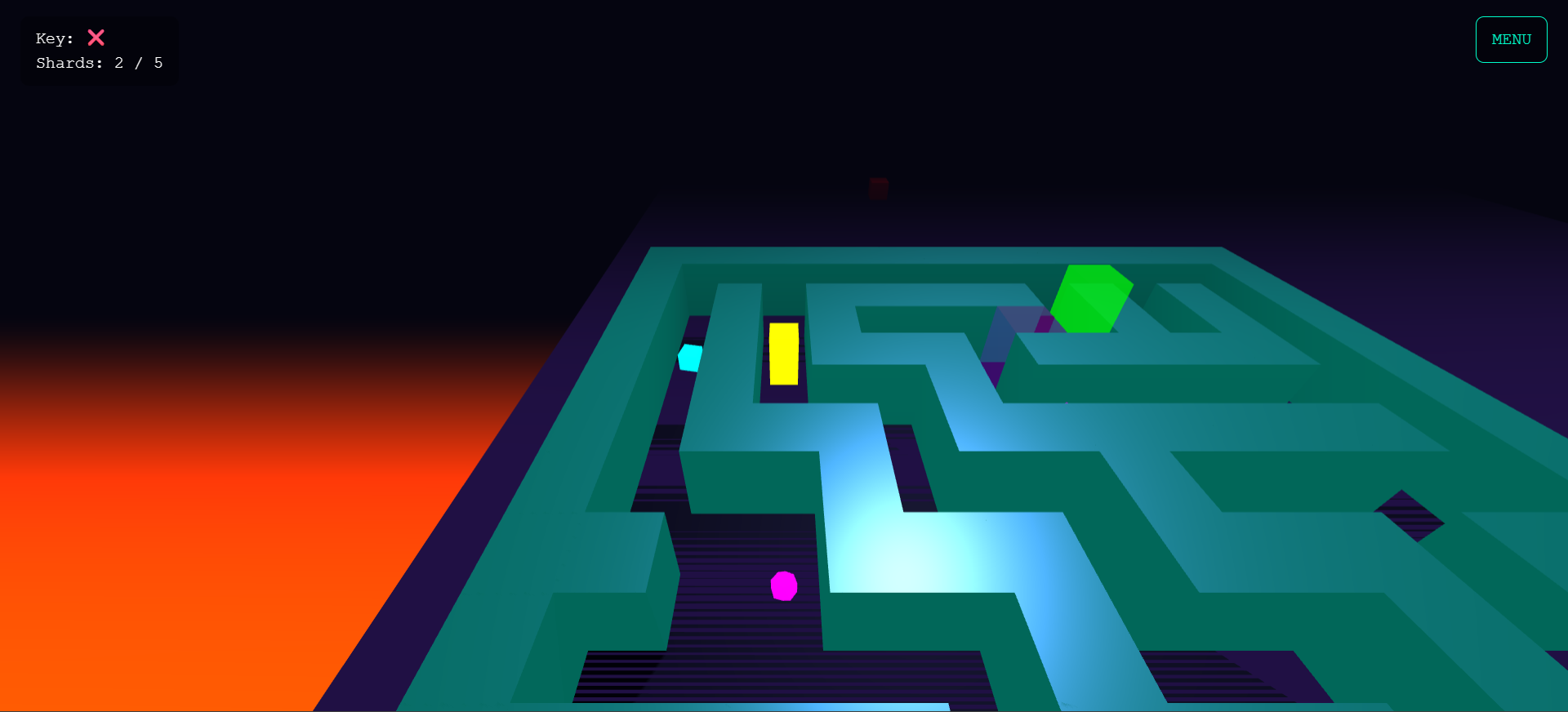 Neon Maze Escape