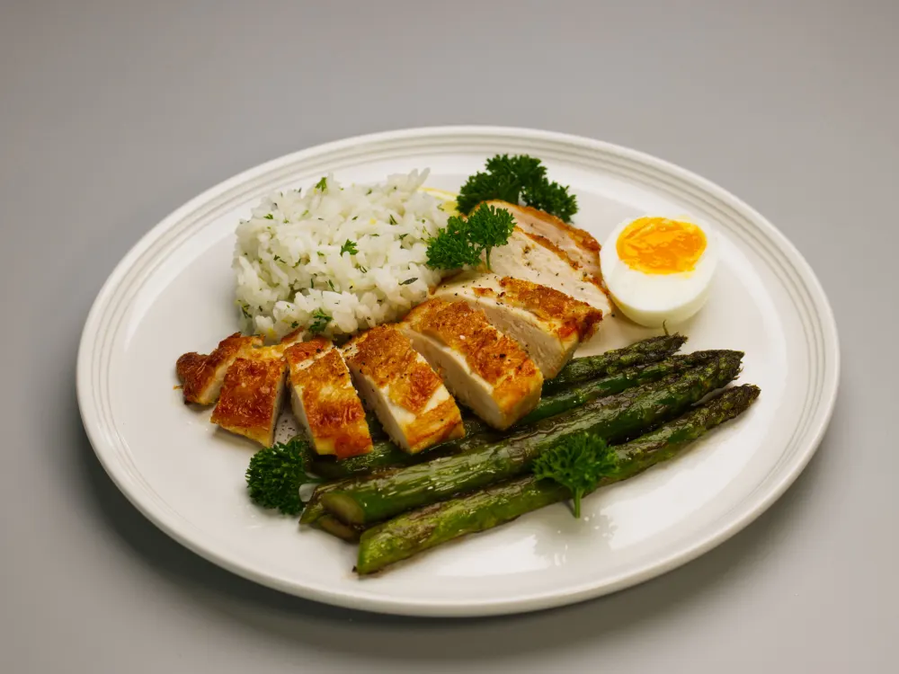 Crispy Lemon Chicken Asparagus Cover