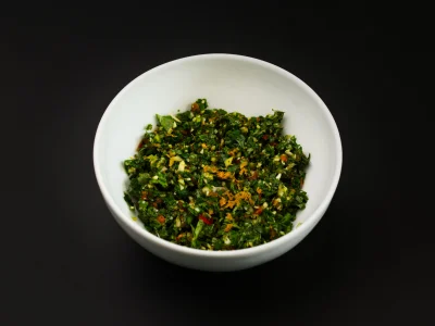 Seared Flat Iron Steak with Orange Chimichurri Instruction 2 image