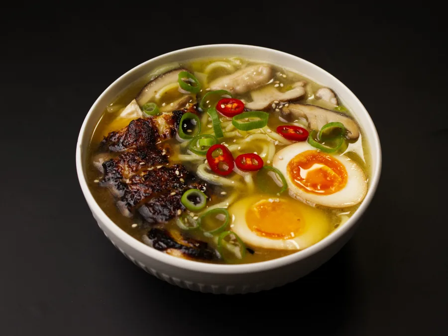 Chicken Ramen Noodle Soup Cover