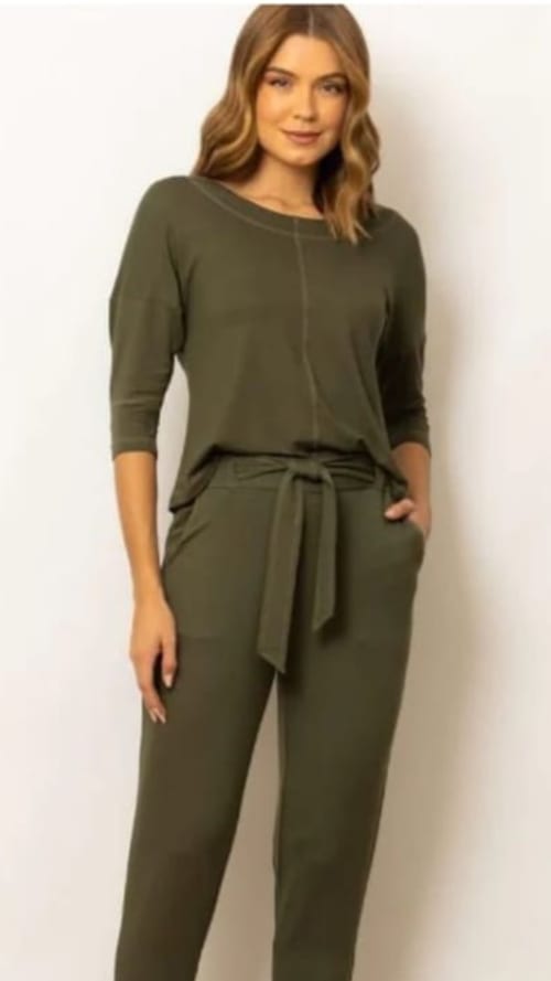 blusa pespontada 7/8