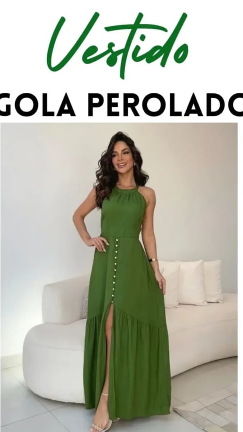 vestido linho By bela