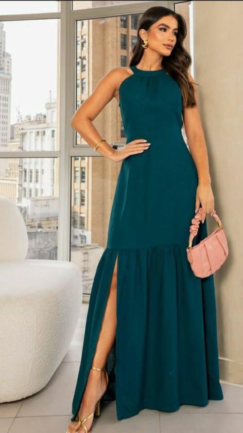Vestido longo miniatura 2