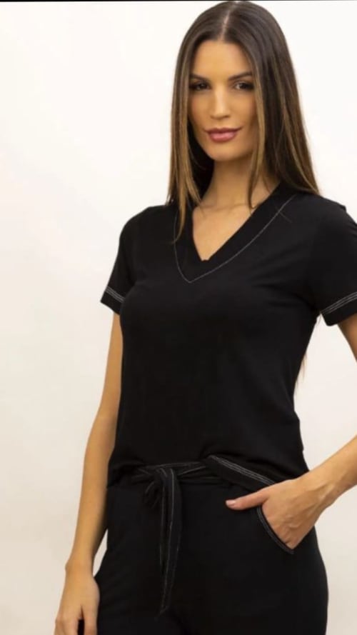 Blusa Gola V Paloma