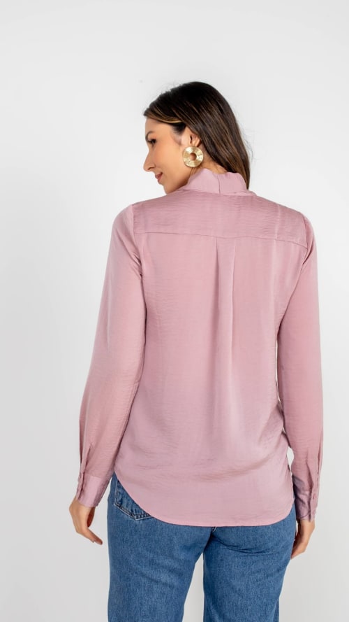 Camisa gola virada miniatura 4