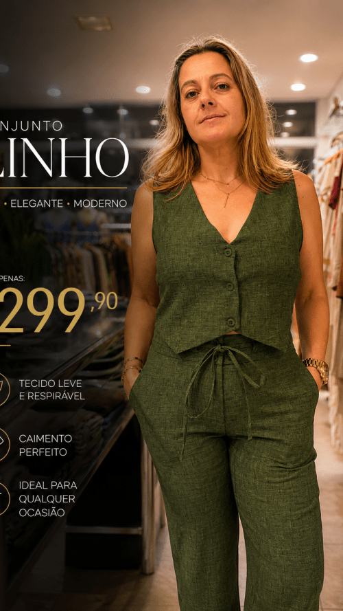 Conjunto de Linho