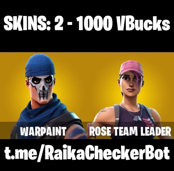 Fortnite Account ( PLAYSTATION / XBOX / PC / NINTENDO ) (2 Skins) (2 Skins)