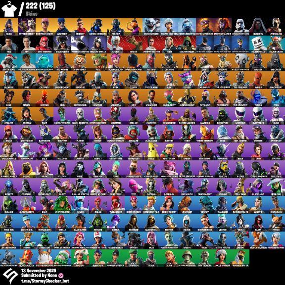 Fortnite Account ( XBOX / PC ) (OG STW, Glow, Rose Team Leader, Warpaint, Prodigy, Carbon Commando, Controller, Rose Glow, Mean Streak, GoGnome, LootLegend) (222 Skins)