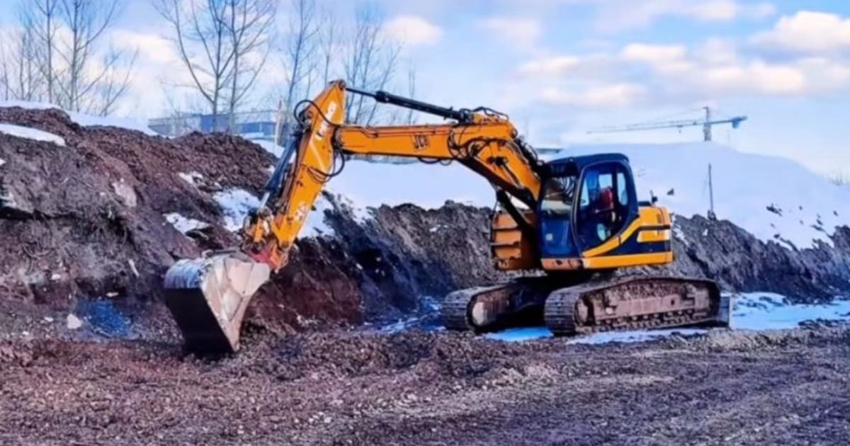 Radovi na uređenju korita rijeke Željeznice u Otesu