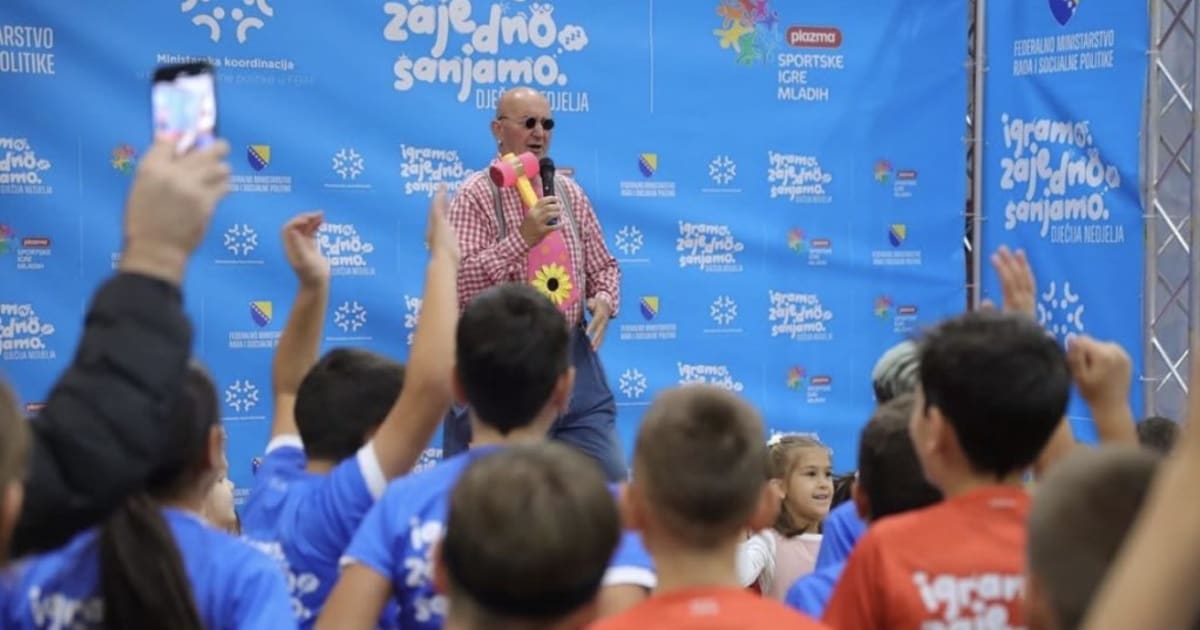 Dječija nedjelja počela na Ilidži, obići će ukupno 12 gradova