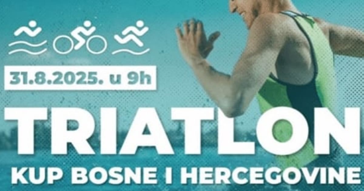 Sprint Tri Ilidža 2025: Prvi šampionat BiH u sprint triatlonu stiže na Ilidžu