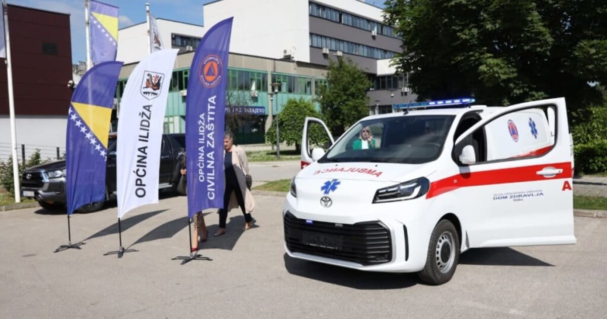 Ilidža jača hitnu medicinsku pomoć: Novi sanitet za brže i sigurnije intervencije