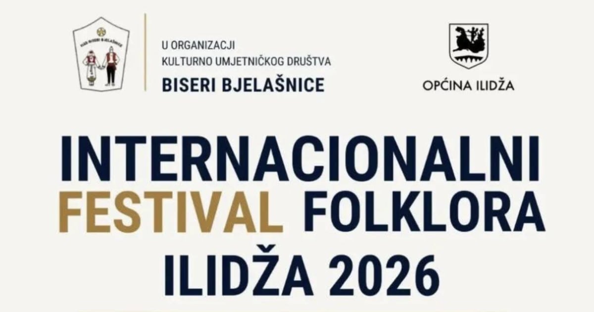 KUD "Biseri Bjelašnice" domaćin Internacionalnog festivala folklora 2026. na Ilidži