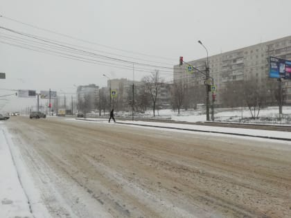 15 февраля в Волгограде весь день будет идти небольшой снег