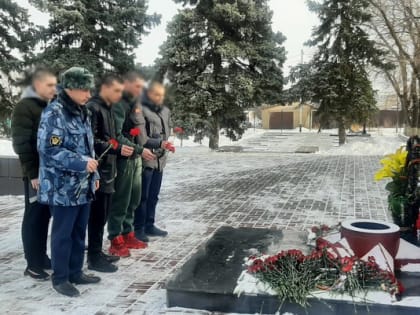 В Камышинской ВК отметили 80-летие победы в Сталинградской битве