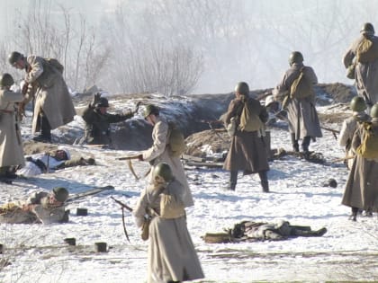 В Волгограде воссоздали эпизод операции «Кольцо»