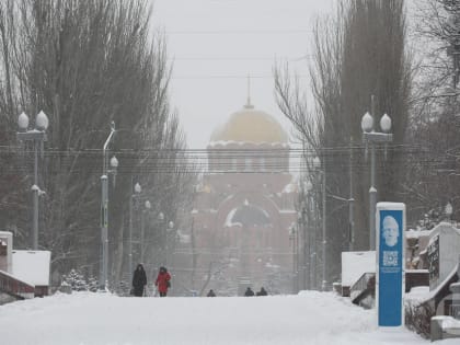 Волгоград ожидает снегопад, переходящий в дождь