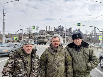 ПРЕДСЕДАТЕЛЬ СОВЕТА СТАРЕЙШИН ВОЛЖСКОГО КАЗАЧЬЕГО ОКРУГА В.Я. РОДИОНОВ РАССКАЗАЛ О ДОСТАВКЕ ГУМПОМОЩИ В ЗОНУ ПРОВЕДЕНИЯ СВО