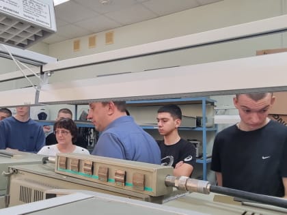 Будущие специалисты посетили Волгоградский ЦСМ