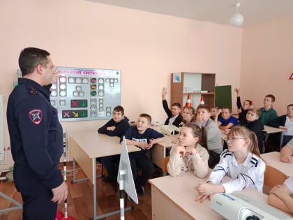 Школьники наглядно изучают ПДД благодаря нацпроекту «Образование»