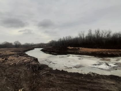 В речке Тишанка под Волгоградом повысился уровень воды