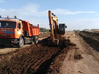 В Серафимовичском районе Волгоградской области начали строить новую дорогу