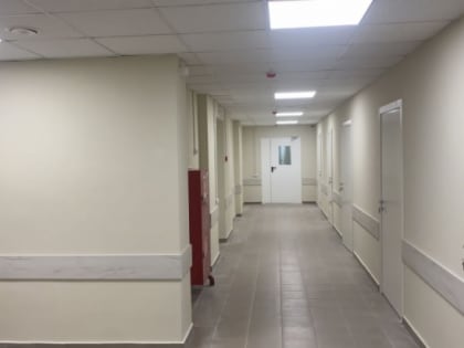 На юге Волгограда капитально отремонтировали детскую поликлинику