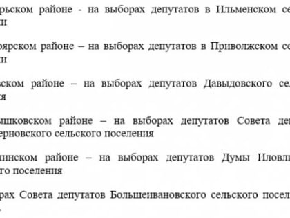 В Волгоградской области состоятся повторные выборы