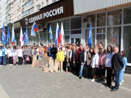 ДЕПУТАТЫ ФРАКЦИИ «ЕДИНАЯ РОССИЯ» ПРИНЯЛИ УЧАСТИЕ В ЭСТАФЕТЕ «ДОБРОЕ ДЕЛО – ЛУЧШИЙ ПОДАРОК ПРЕЗИДЕНТУ»