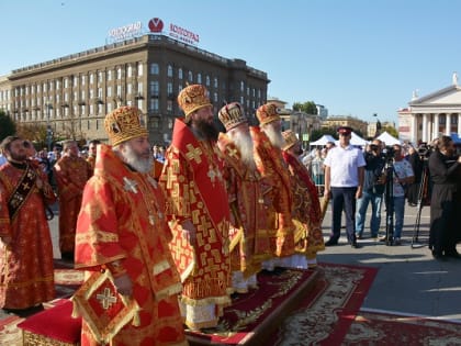 Сотрудники УФСИН России по Волгоградской области приняли участие в божественной литургии в честь святых волгоградских покровителей