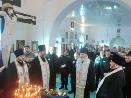 В волгоградских исправительных колониях встретили Рождество