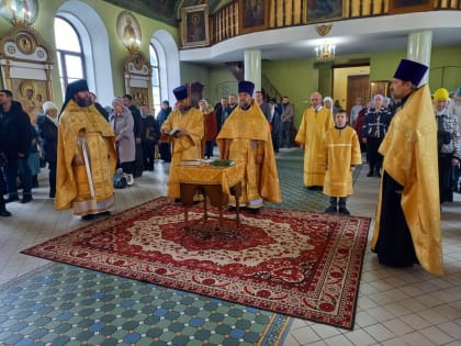 Новогодний молебен!