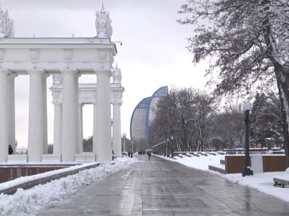 13 февраля в Волгограде будет снежно