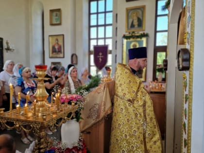 Торжества по случаю престольного праздника в храме святого праведного Феодора Ушакова