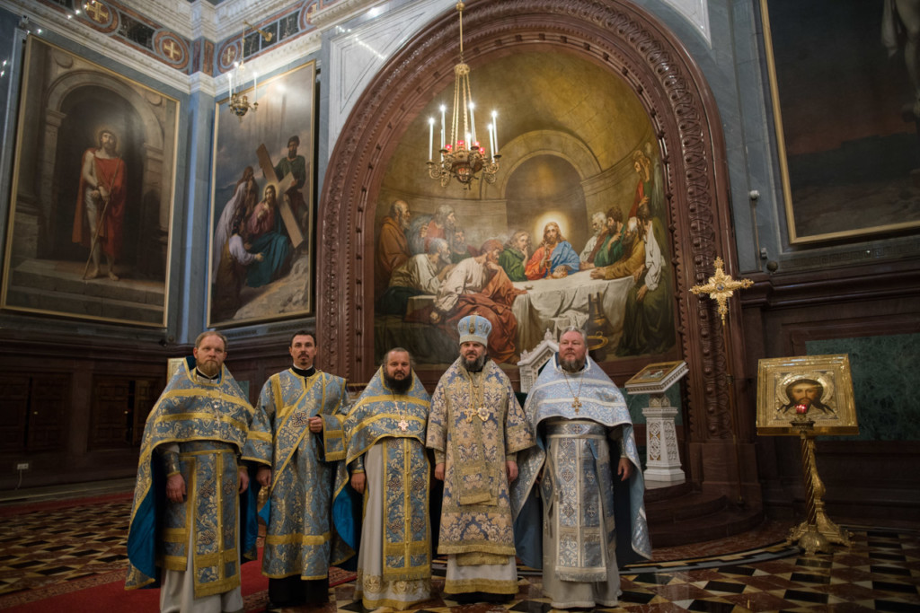 Храм Христа Спасителя Москва хор