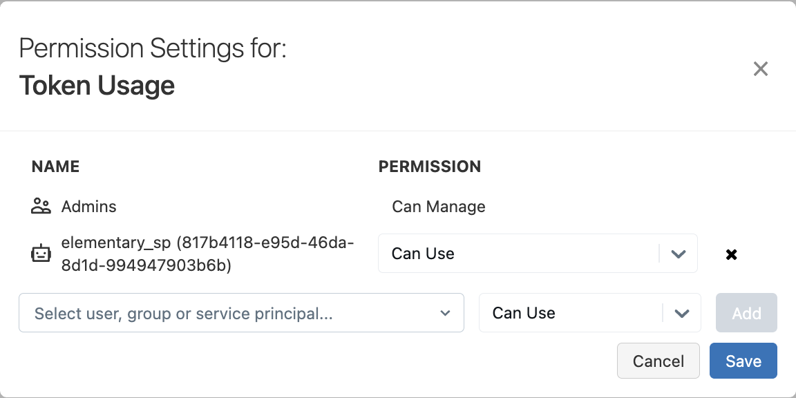 Add databricks SQL access
