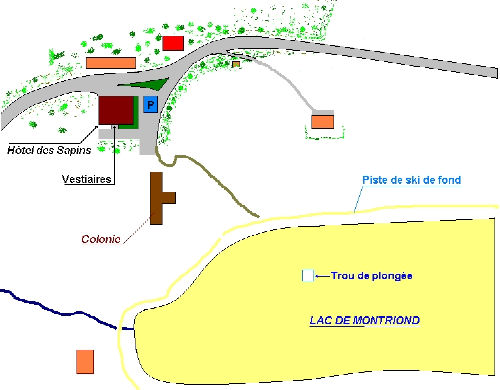 MONTRIOND - Plongée sous glace