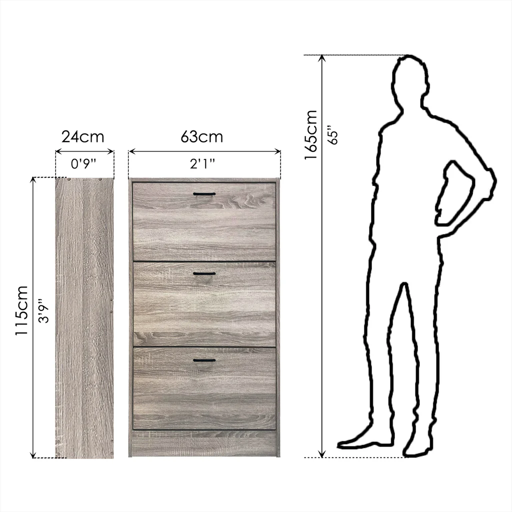 Shoe Rack Dark Brown — image 3