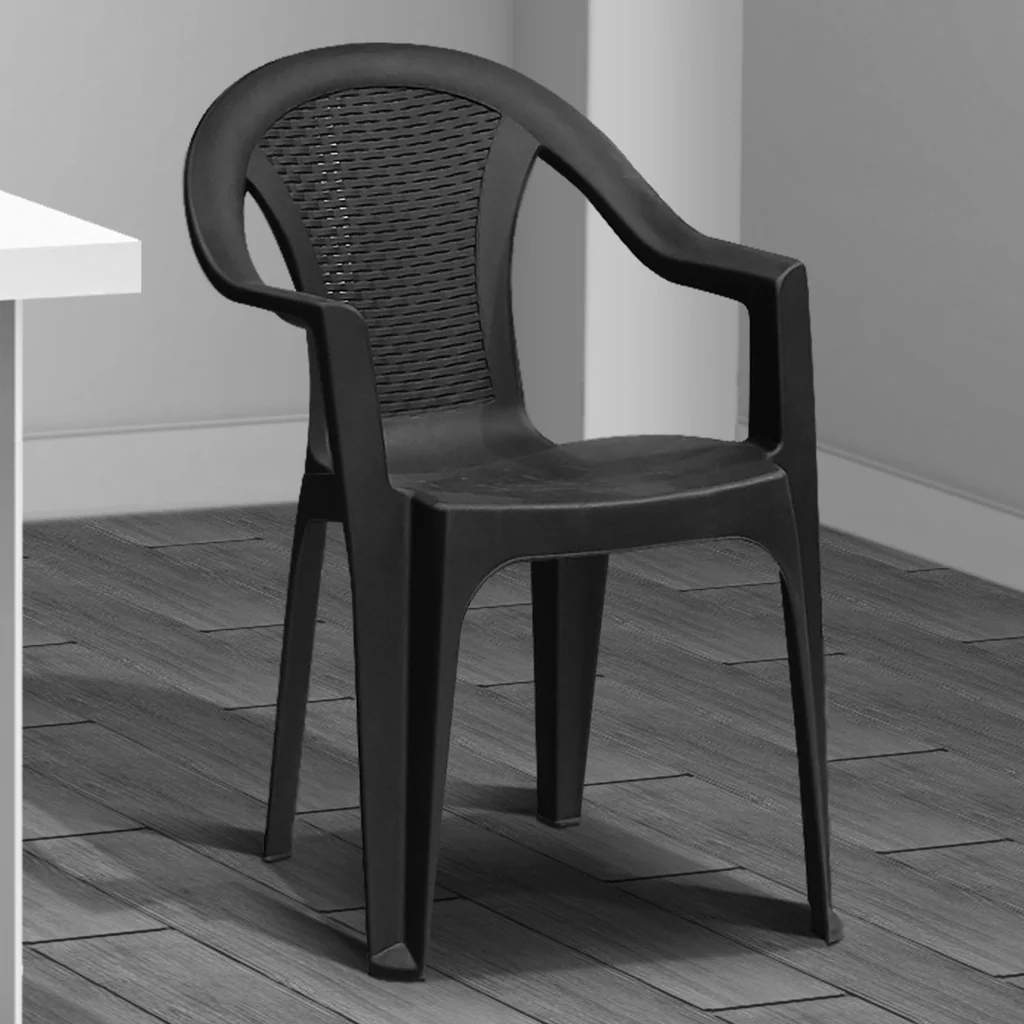 Outdoor-Dining Set Black — image 4