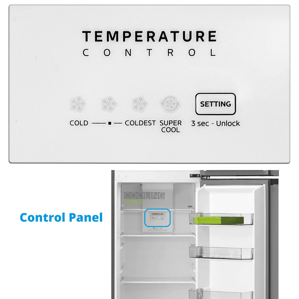 Midea Refrigerator, Inverter (266L) — image 3