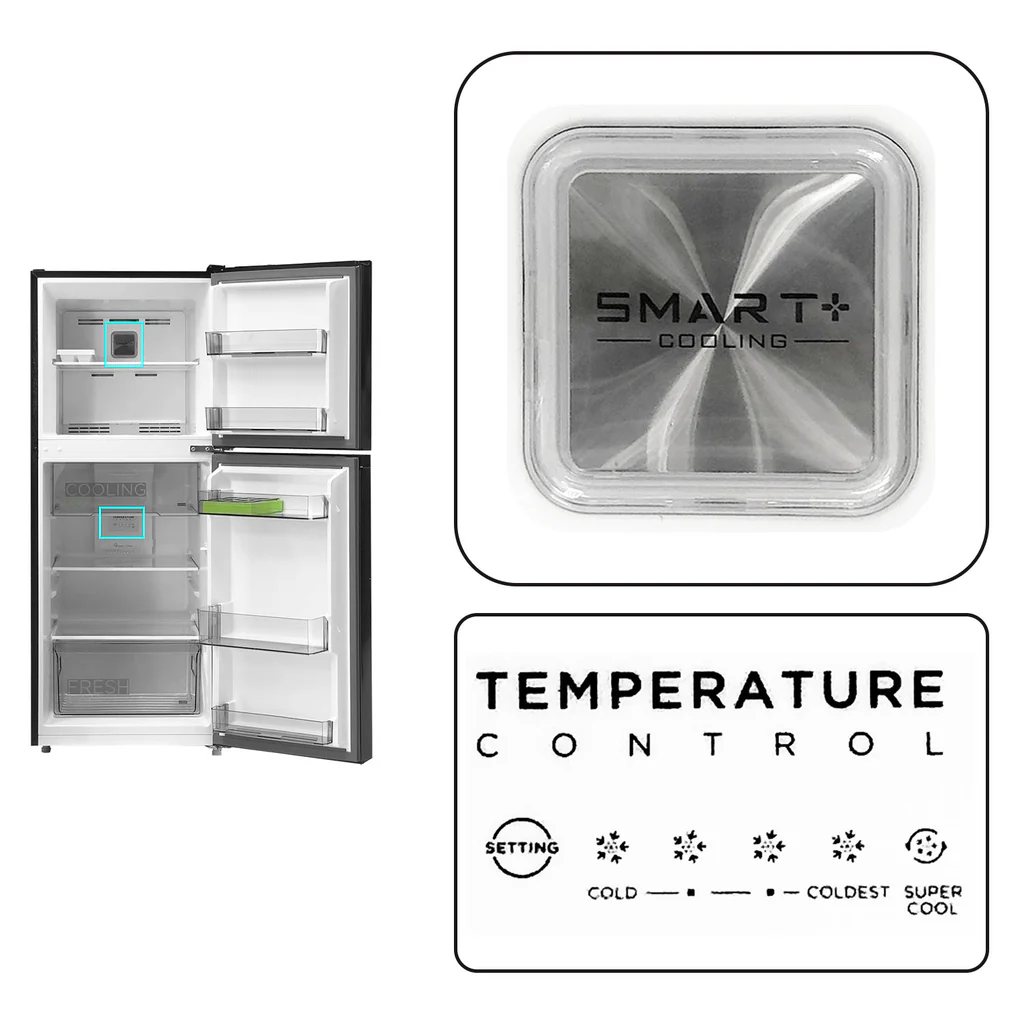Midea Refrigerator, Inverter (203L) — image 3