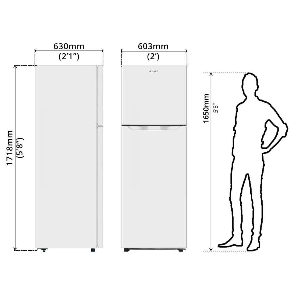 Akavee Refrigerator, Inverter (332L) — image 5
