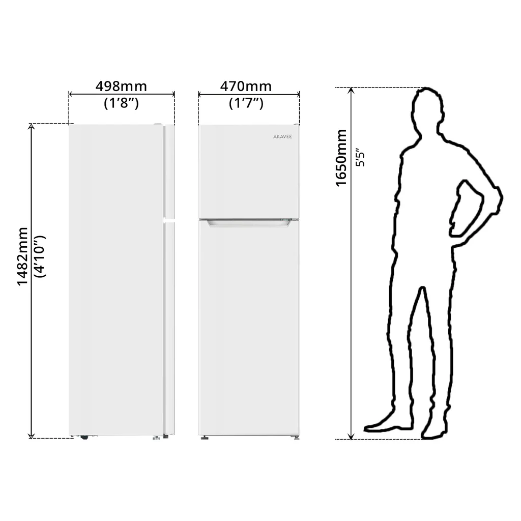 Akavee Refrigerator (170L) Defrost — image 5