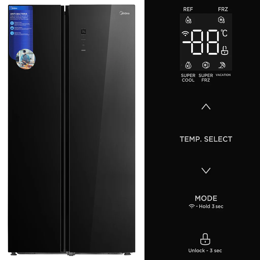 Midea Refrigerator, Inverter (564L) — image 3